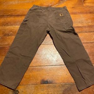 Tan/brown Carhartt pants 38x30